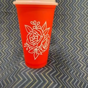 Starbucks Embellished Red Cup